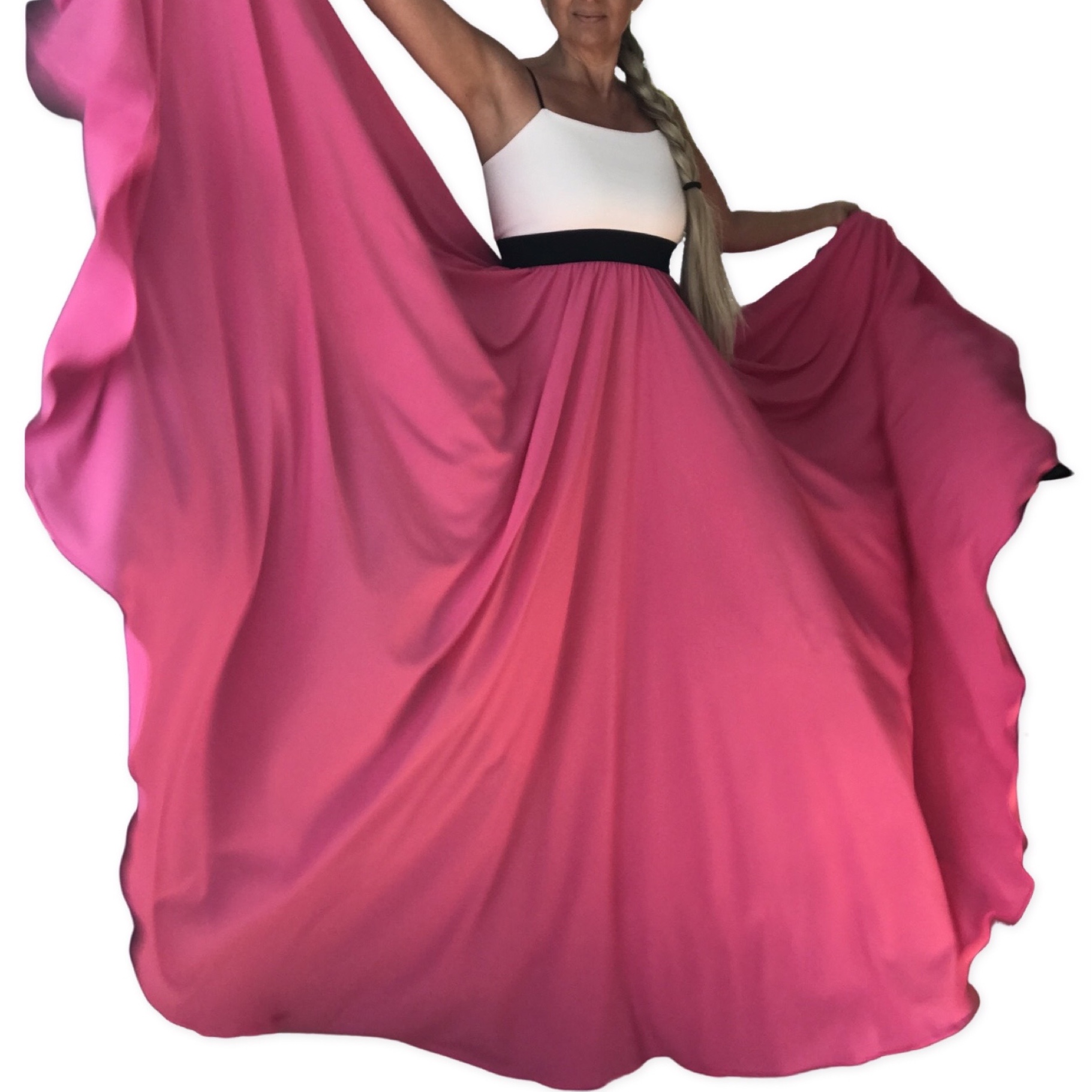 Dlouhé letní šaty BOROS DR-L-PIW01